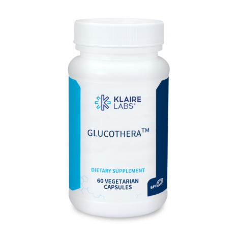 GlucoThera - 60 Cápsulas Vegetarianas - Klaire Labs GlucoThera - 60 Cápsulas Vegetarianas