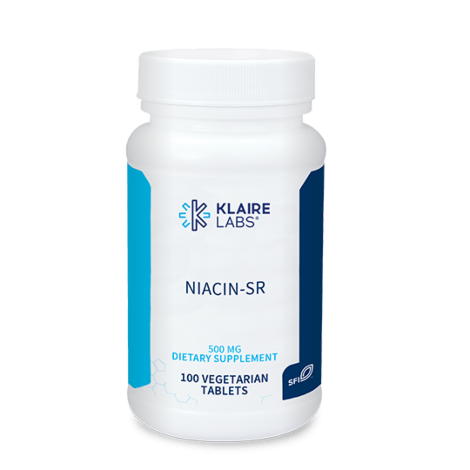 Niacin-SR - 100 Comprimidos Vegetarianos - Klaire Labs Niacin-SR - 100 Comprimidos Vegetarianos