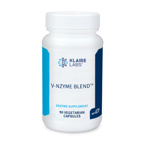V-Nzyme Blend - 90 Cápsulas Vegetarianas - Klaire Labs V-Nzyme Blend - 90 Cápsulas Vegetarianas
